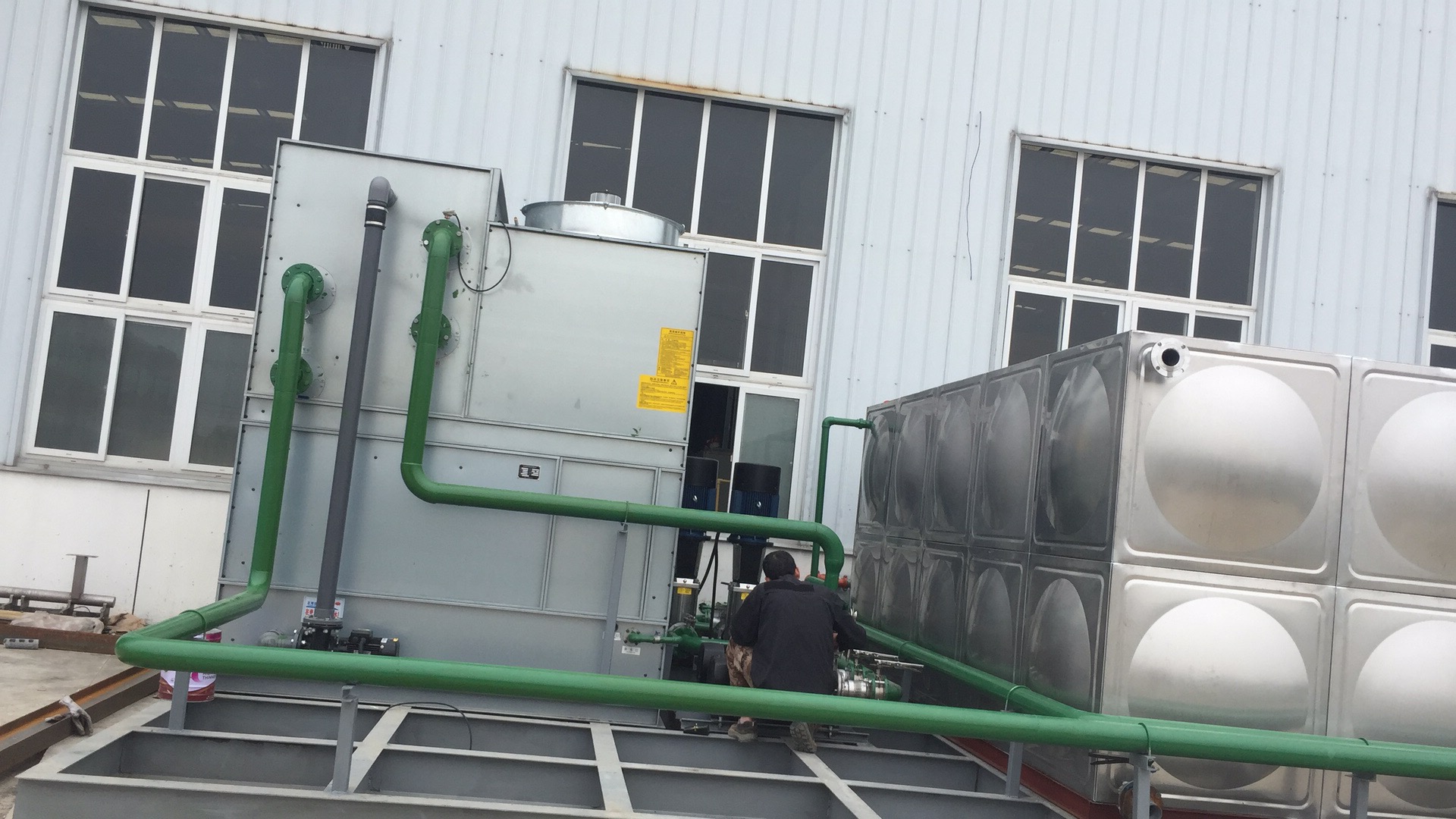 鞍鋼集團采購方禹開式（shì）冷卻塔